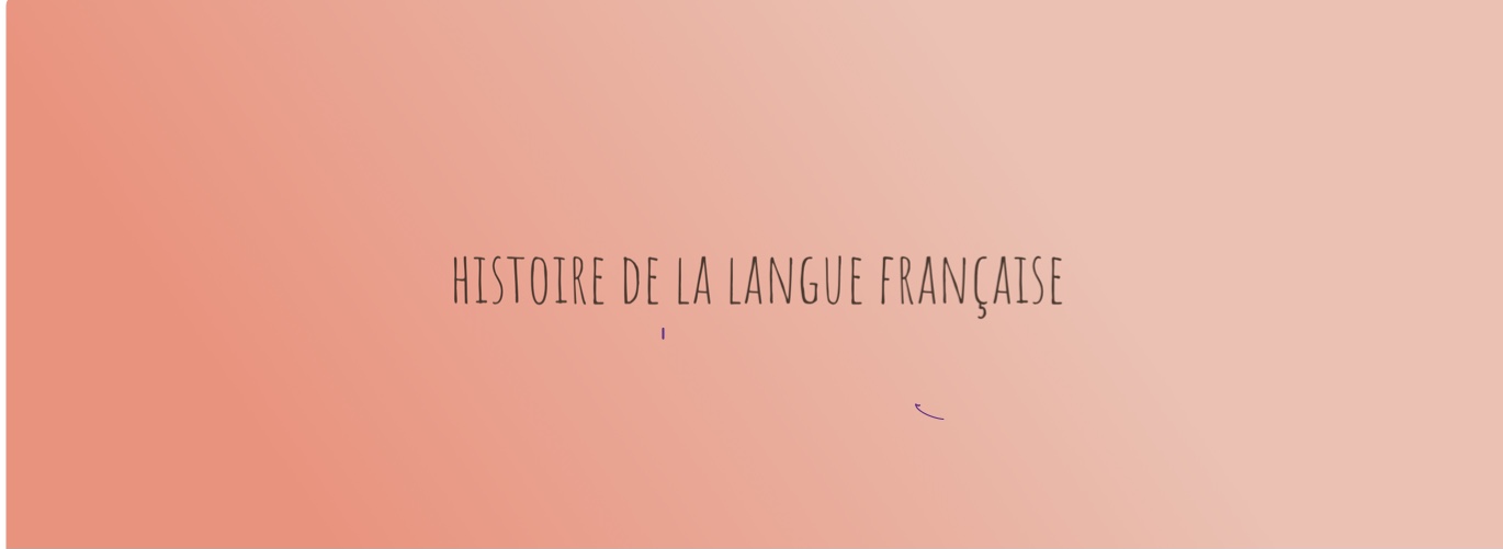 Bannière Langue française
